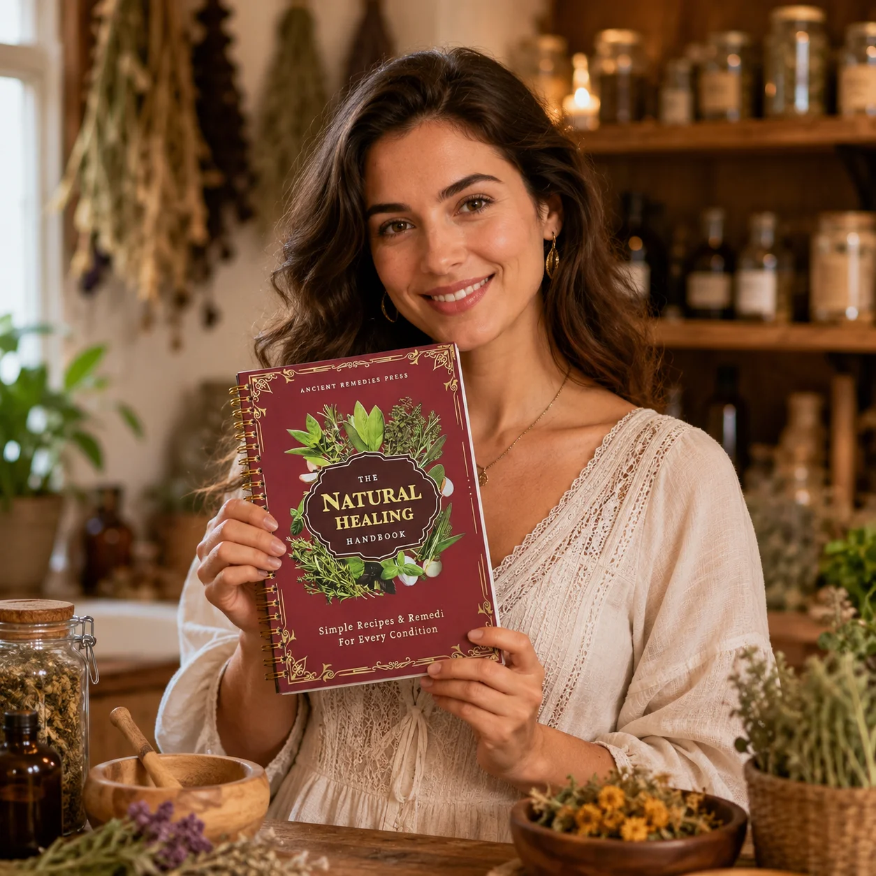 Herbal Wellness Recipes - Doğal Şifa El Kitabı: Günlük Sağlıklı