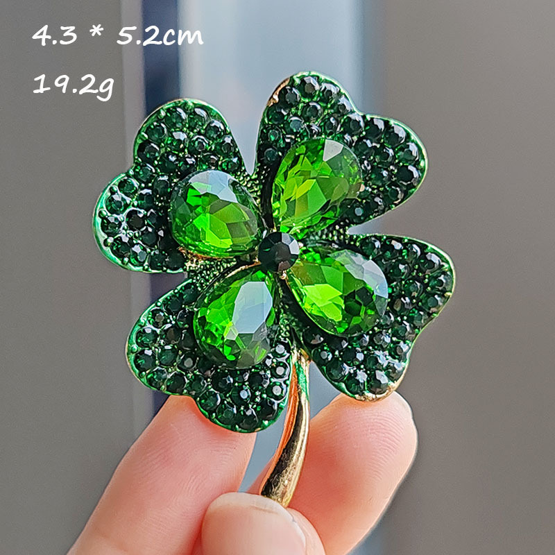Yeni Minimalist Rhinestone dör - Red Clover Flower incelemesi ve fiyatı