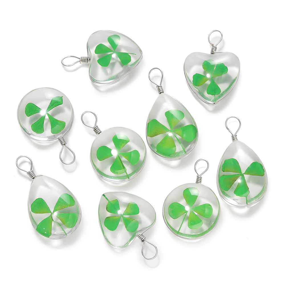 5 adet Yeşil Şanslı Dört Yapra - Red Clover Flower incelemesi ve fiyatı
