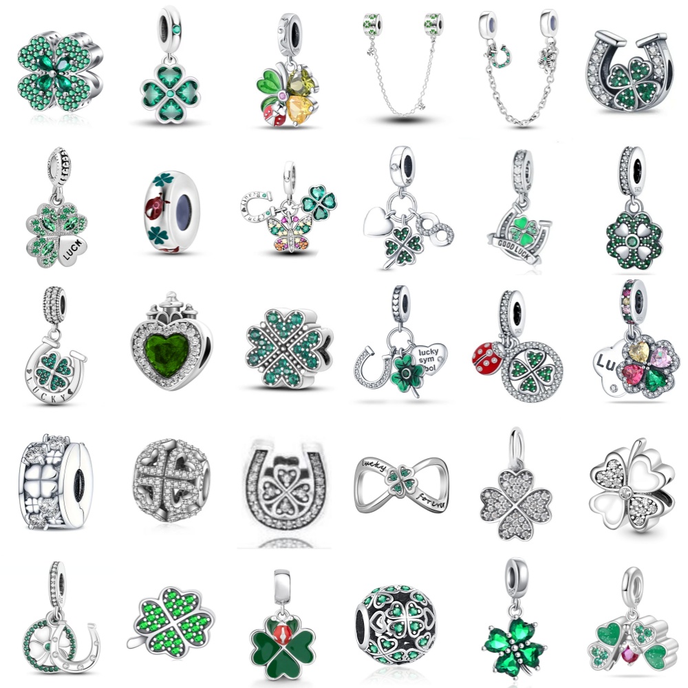 Sıcak satışlar 925 ayar gümüş  - Red Clover Flower incelemesi ve fiyatı