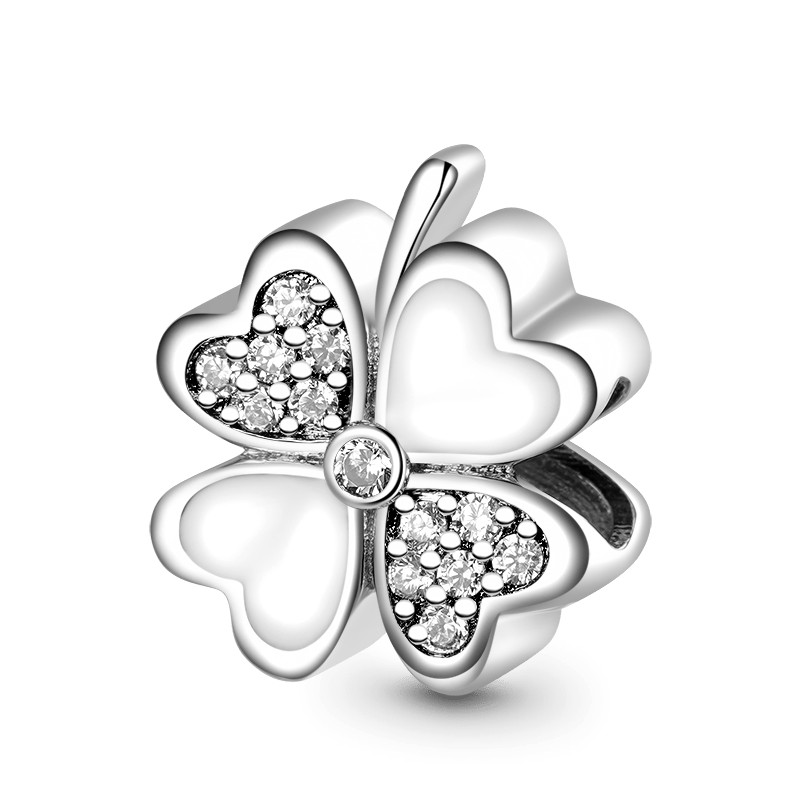Sıcak satışlar 925 ayar gümüş  - Red Clover Flower incelemesi ve fiyatı