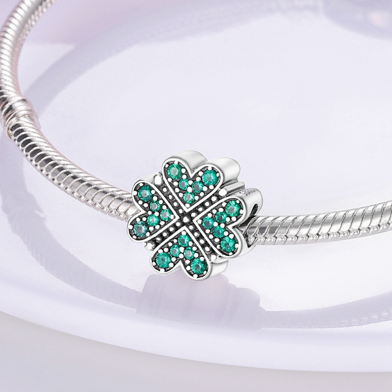 925 ayar gümüş yeşil takılar b - Red Clover Flower incelemesi ve fiyatı
